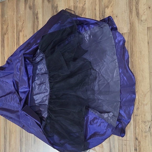 NIKI by NIKI LIVAS Royal Blue Leme' V-Back Rose Detail Maxi Bridesmaid Dress - Picture 9 of 14